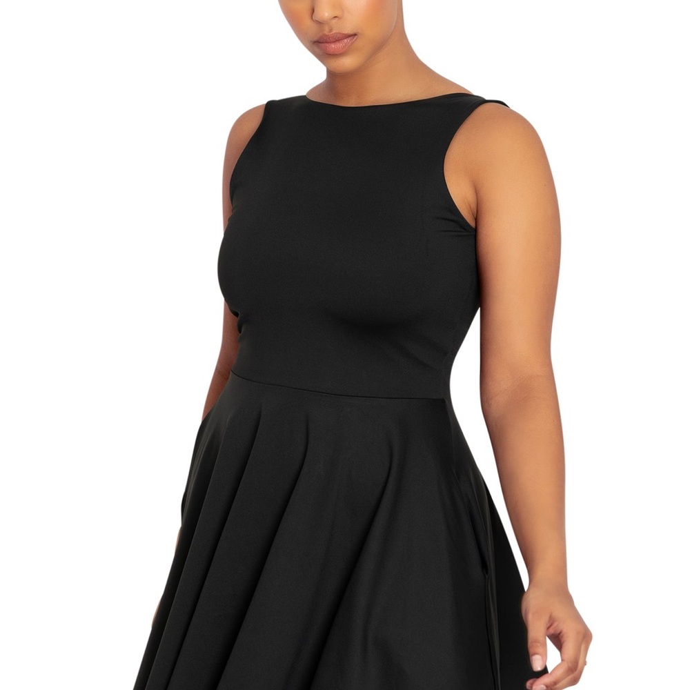Blackmilk Show Us Ya Tops Matte Black Underbust Dress - Picture 6 of 8
